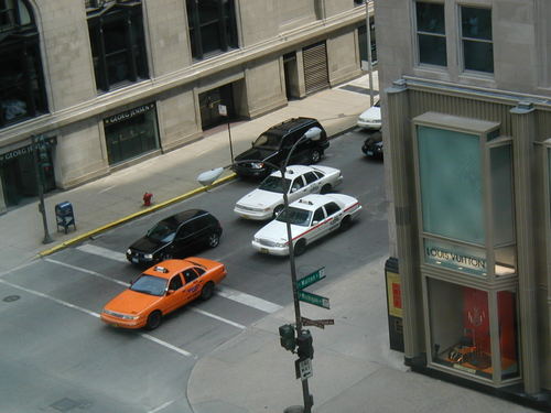 Dans les rues de Chicago