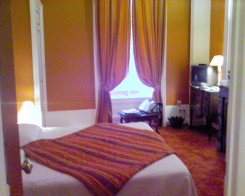 Chambre de l'hotel Globe & Cecil