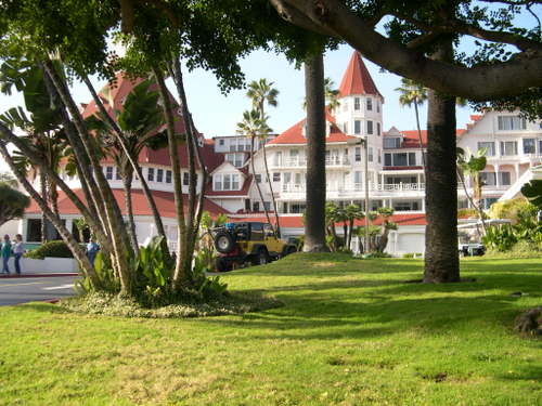 Hotel Del Coronado, San Diego, Californie.