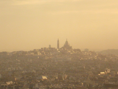 Le Sacré Coeur au petit déjeuner