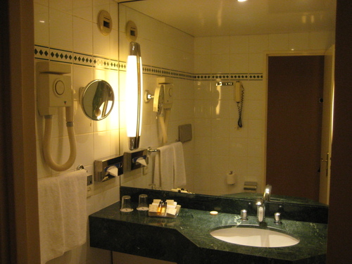 Salle de bains, sans vue...