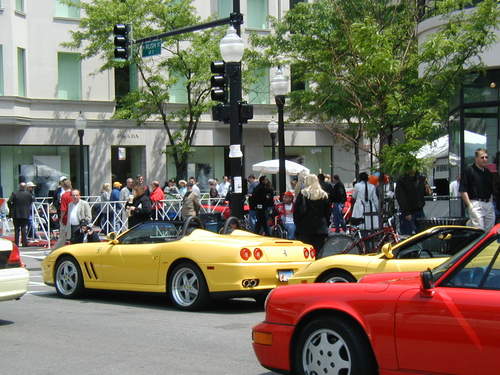 Ferrari, en couleurs...